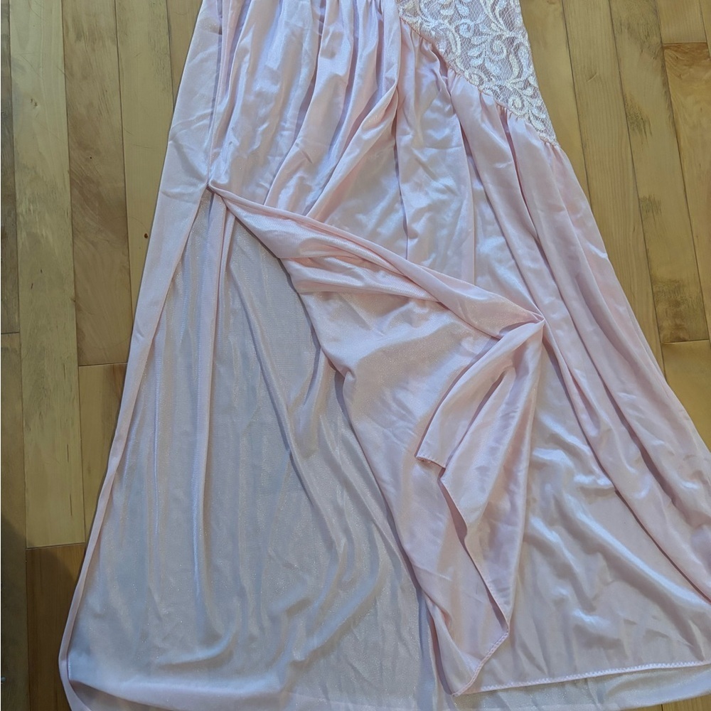 Vintage Pink Slip Dress - Picture 5 of 6